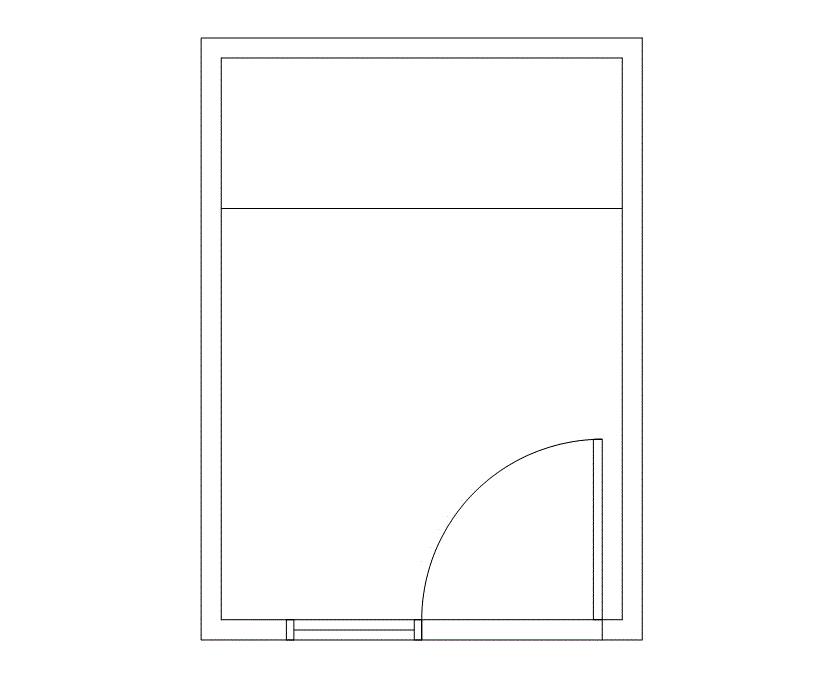 Floor plan of Flexible Office Space for Rent at 2310 Parklake Drive 423
