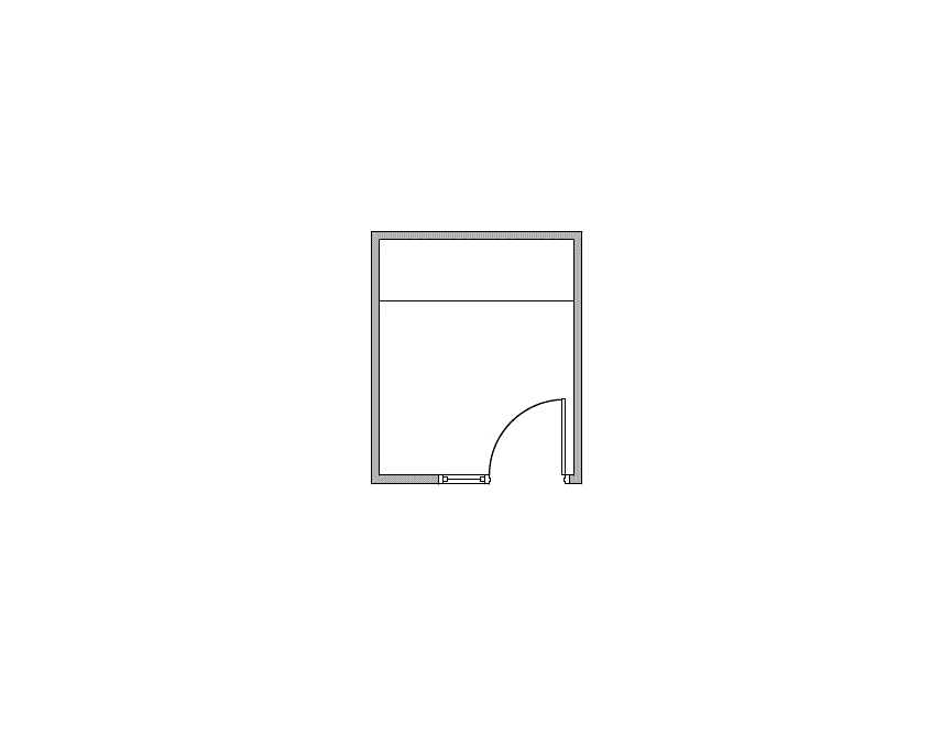 Floor plan of Flexible Office Space for Rent at 2310 Parklake Drive 447
