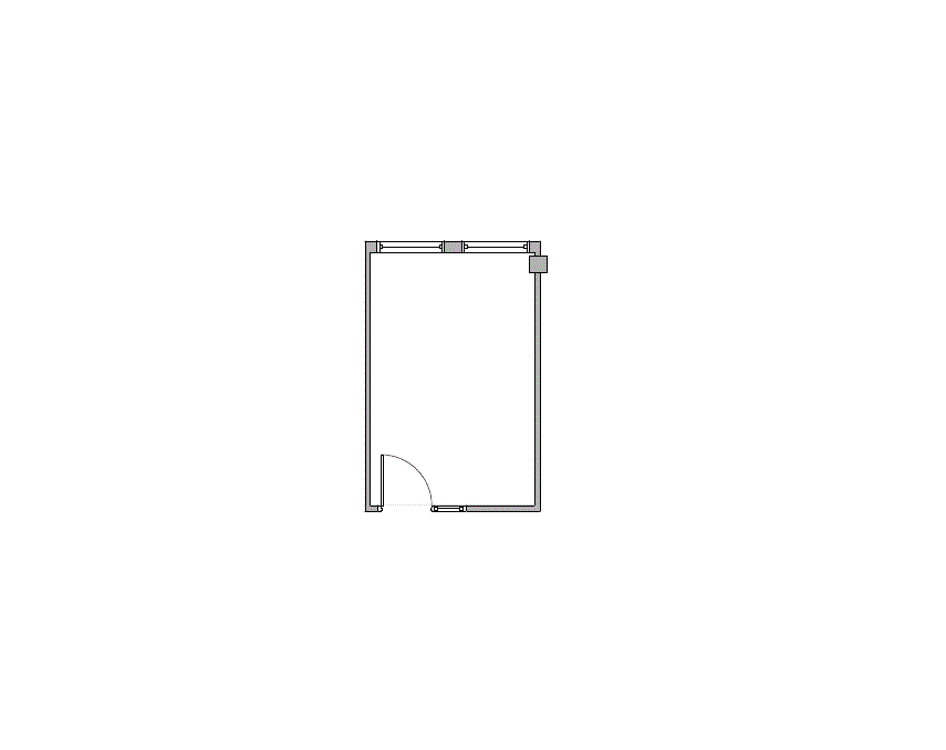Floor plan of Flexible Office Space for Rent at 2295 Parklake Drive 552