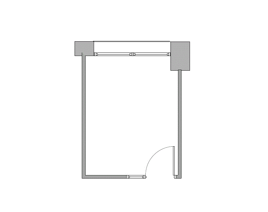 Floor plan of Flexible Office Space for Rent at 2302 Parklake Drive 138