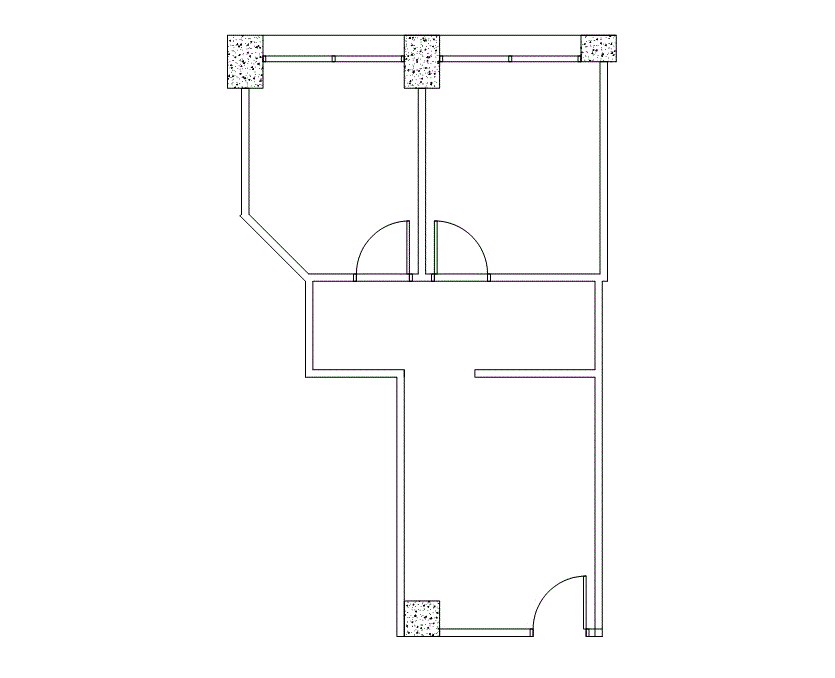 Floor plan of Flexible Office Space for Rent at 2302 Parklake Drive 365