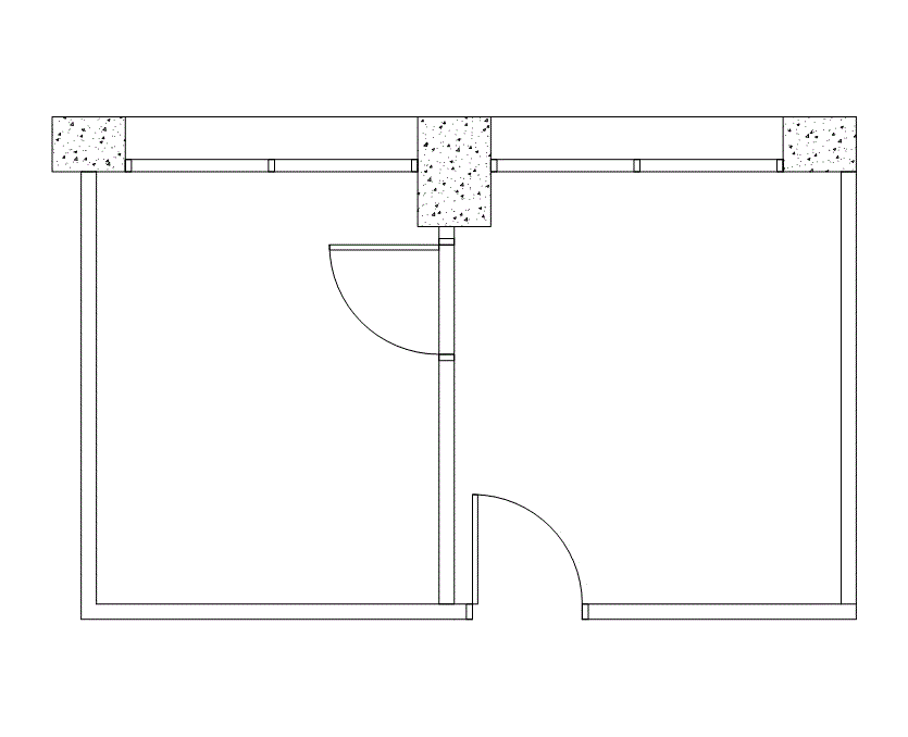 Floor plan of Flexible Office Space for Rent at 2302 Parklake Drive 372