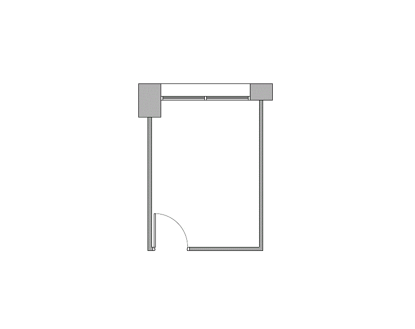 Floor plan of Flexible Office Space for Rent at 2302 Parklake Drive 520
