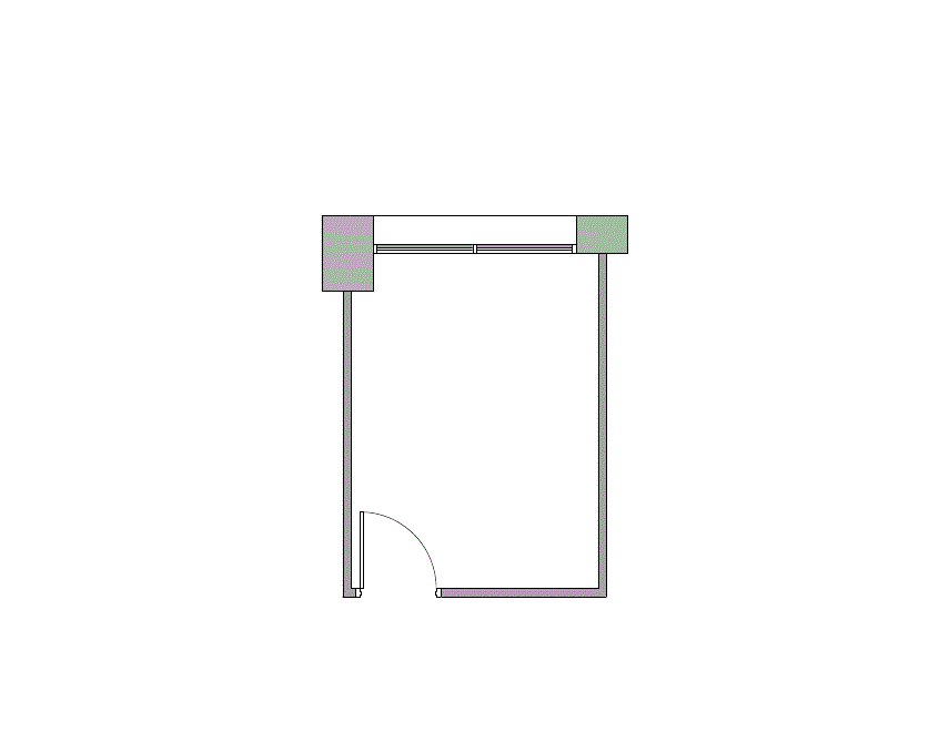Floor plan of Flexible Office Space for Rent at 2302 Parklake Drive 574