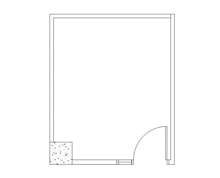 Floor plan of Flexible Office Space for Rent at 2302 Parklake Drive 581
