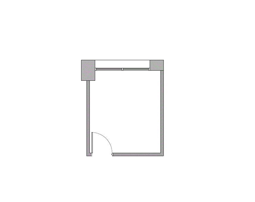 Floor plan of Flexible Office Space for Rent at 2302 Parklake Drive 586