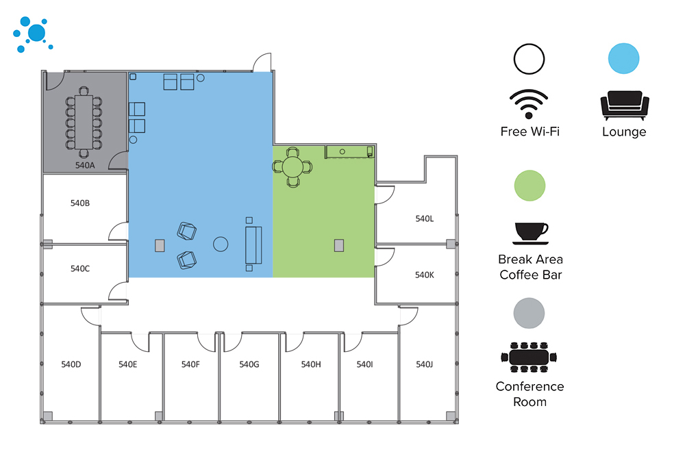 Interior images of Flexible office space at 10333 Harwin Drive 5