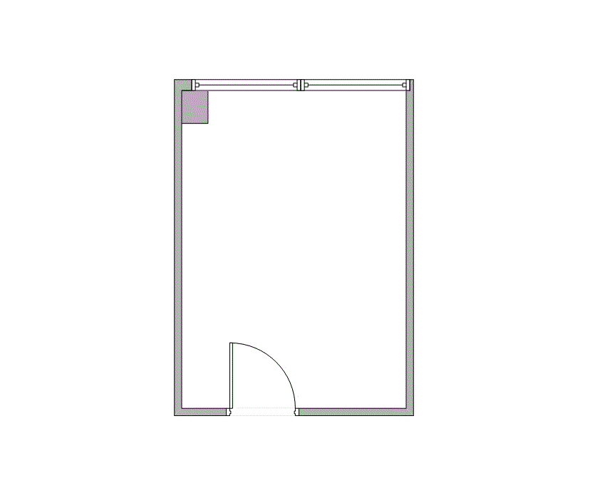 Floor plan of Flexible Office Space for Rent at 10333 Harwin Drive 540E