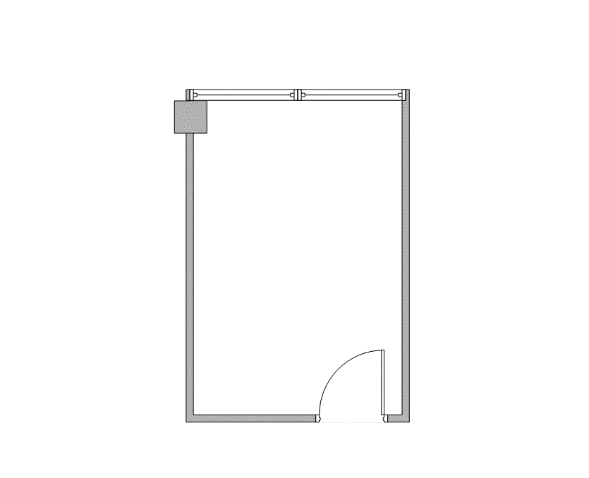 Floor plan of Flexible Office Space for Rent at 10333 Harwin Drive 540H