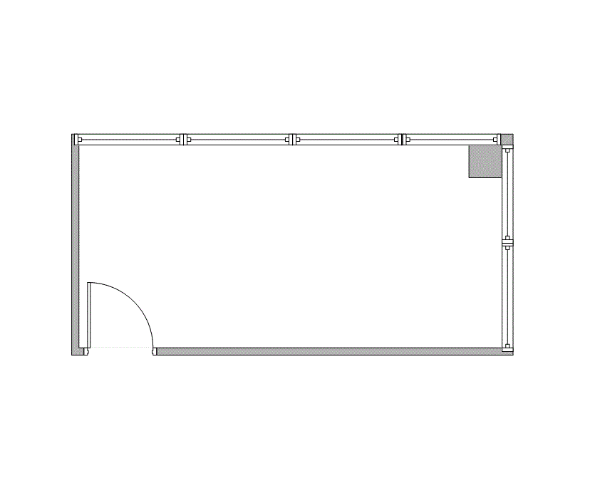 Floor plan of Flexible Office Space for Rent at 10333 Harwin Drive 540J