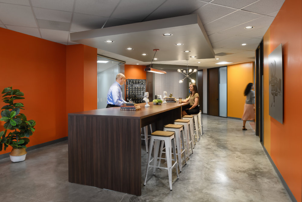 Interior images of Flexible office space at 7676 Hillmont 8