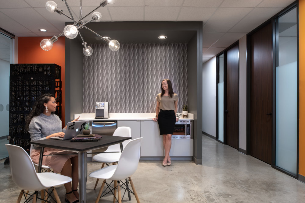 Interior images of Flexible office space at 7676 Hillmont 9
