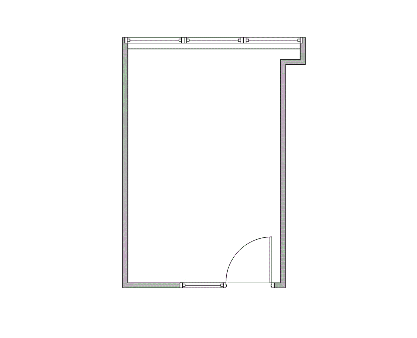 Floor plan of Flexible Office Space for Rent at 7676 Hillmont 240K