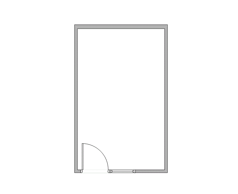 Floor plan of Flexible Office Space for Rent at 7676 Hillmont 240N
