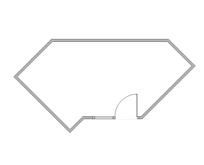 Floor plan of Flexible Office Space for Rent at 7676 Hillmont 240O