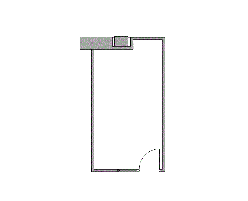 Floor plan of Flexible Office Space for Rent at 7676 Hillmont 290B