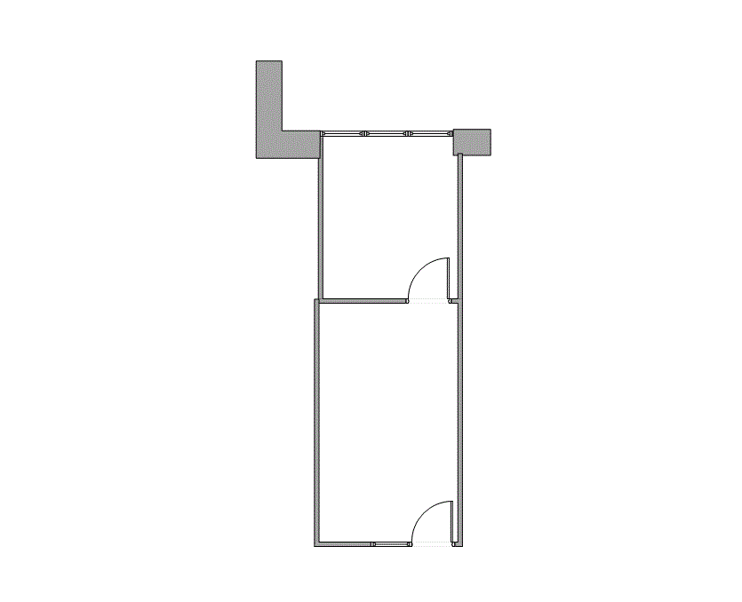 Floor plan of Flexible Office Space for Rent at 7676 Hillmont 290CC