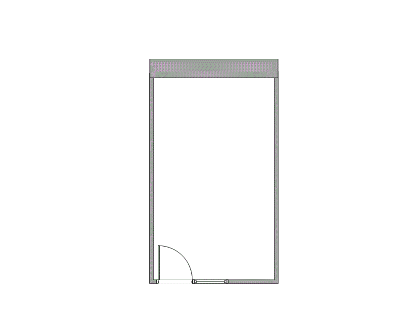 Floor plan of Flexible Office Space for Rent at 7676 Hillmont 290P