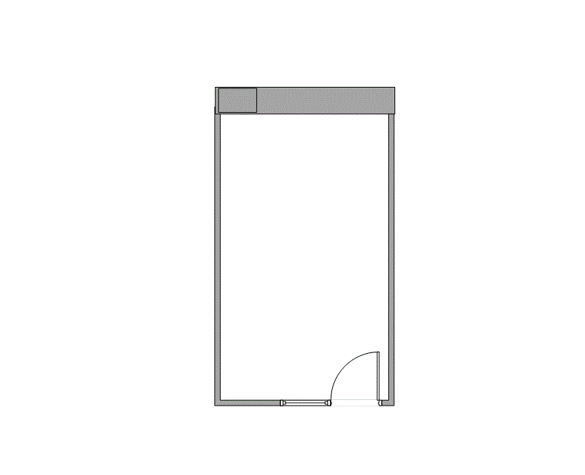 Floor plan of Flexible Office Space for Rent at 7676 Hillmont 290Q