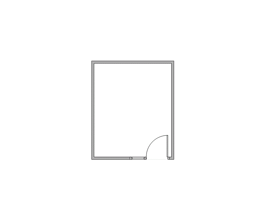 Floor plan of Flexible Office Space for Rent at 7676 Hillmont 344-20