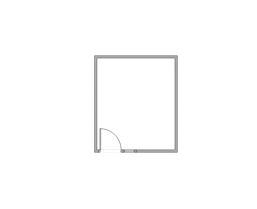 Floor plan of Flexible Office Space for Rent at 7676 Hillmont 344-22