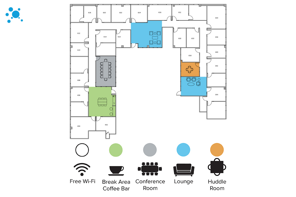 Interior images of Flexible office space at 1120 NASA Parkway 5