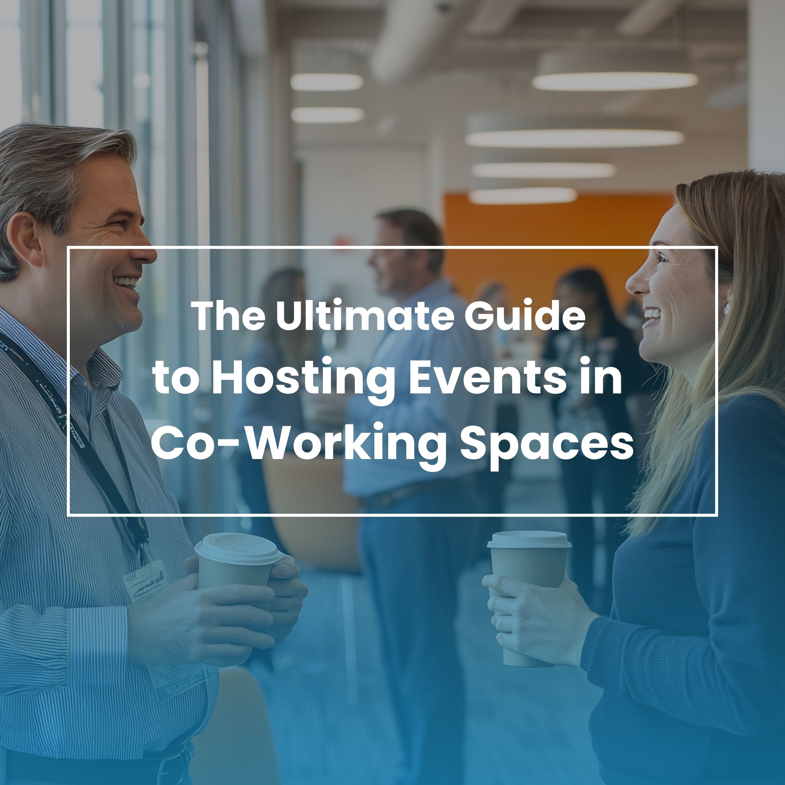 thumb hosting events in co working
